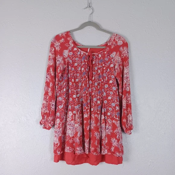 ♡ Free People Lucky Loosey Shapeless Mini Dress / Tunic - Picture 8 of 9